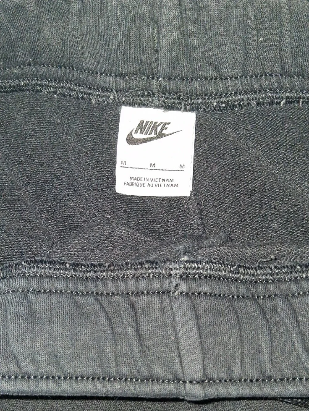 Lot Of 2 NIKE Medium BLACK shorts Nike Black Shorts with White Reflective Swoosh